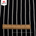 Knit Black And White Stripe Dress Fabric Women